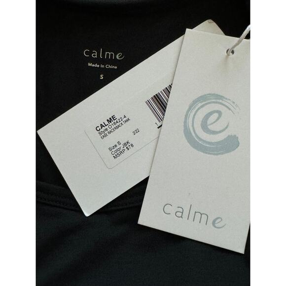 New ~ JOHNNY WAS CALME~ Ease Racerback Tank Top Size S - Picture 5 of 5